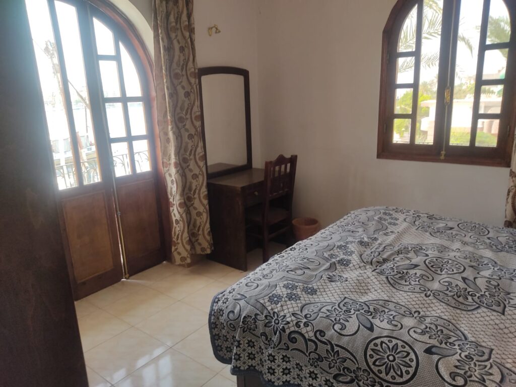 Two bedroom apartment front Nile for rent in Luxor